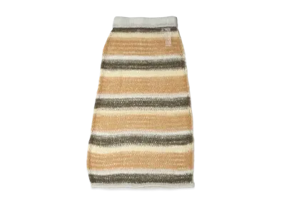 atmos pink Openwork Long Skirt "Gray"