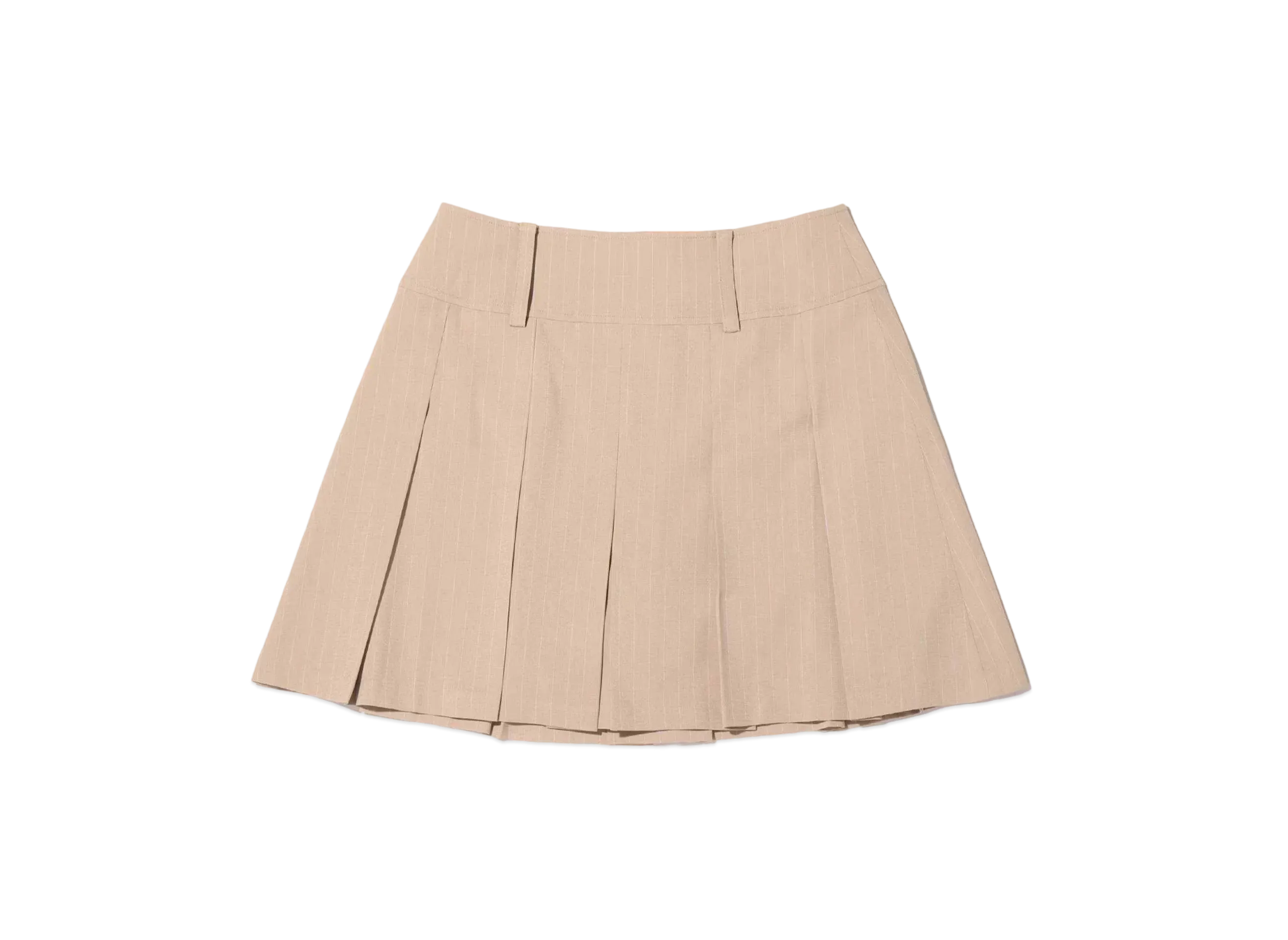 atmos pink Pleated Miniskirt "Gray"