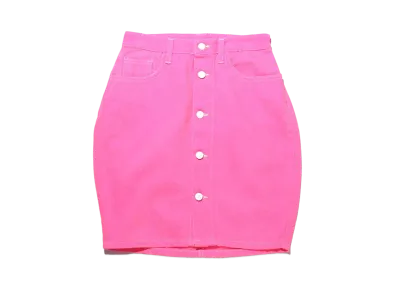 atmos pink Vivid Color Skirt "Pink"