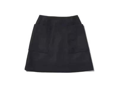 atmos pink Jacquard Pocket Trapezoid Miniskirt "Black"