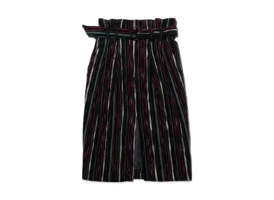 atmos pink Mall Jacquard Striped Tight Skirt "Multi"