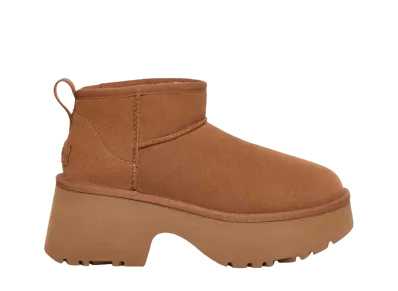 UGG Women's Classic Ultra Mini New Heights "Chestnut"