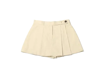 atmos pink Mini Skirt "Beige"
