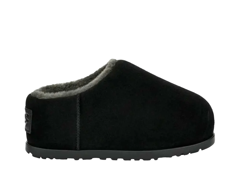 アグ ウィメンズ パンプド スライド "ブラック"