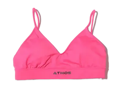 atmos pink x Guacamole Logo Triangle Bra Top "Pink"