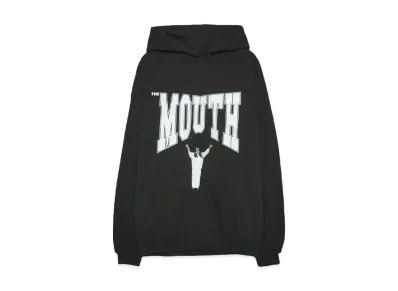 NISHIMOTO IS THE MOUTH MOUTH SWEAT HOODIE "BLACK"
