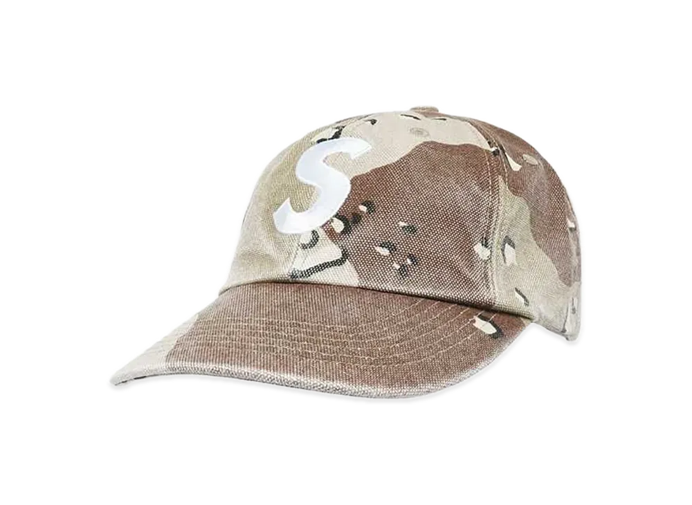 Supreme Pigment S Logo 6-Panel "Chocolate Chip Camo"