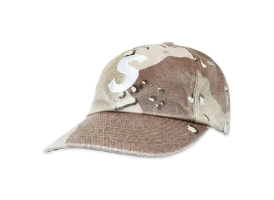 Supreme Pigment S Logo 6-Panel "Chocolate Chip Camo"