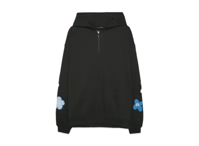 NISHIMOTO IS THE MOUTH FLOWER SWEAT HOODIE "BLACK"