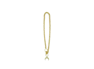 Marine serre GOLD PLATTED CHARM NECKLACE "SHINY GOLD"