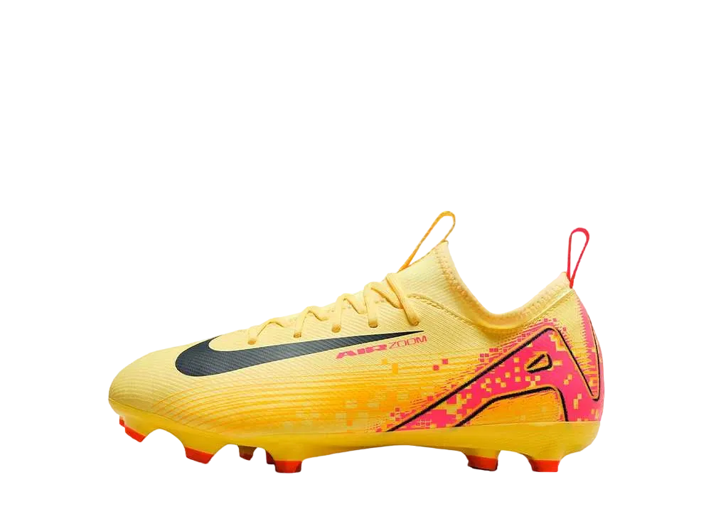 ナイキ GS マーキュリアルヴェイパー16 アカデミー キリアンエムバペ "ライトレーザーオレンジ/アーモリーネイビー"