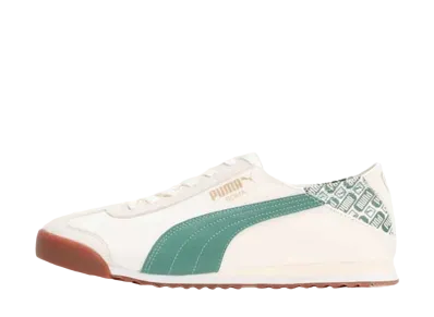 Puma Roma Versatile Mule "Warm White/Eucalyptus/Puma Team Gold"