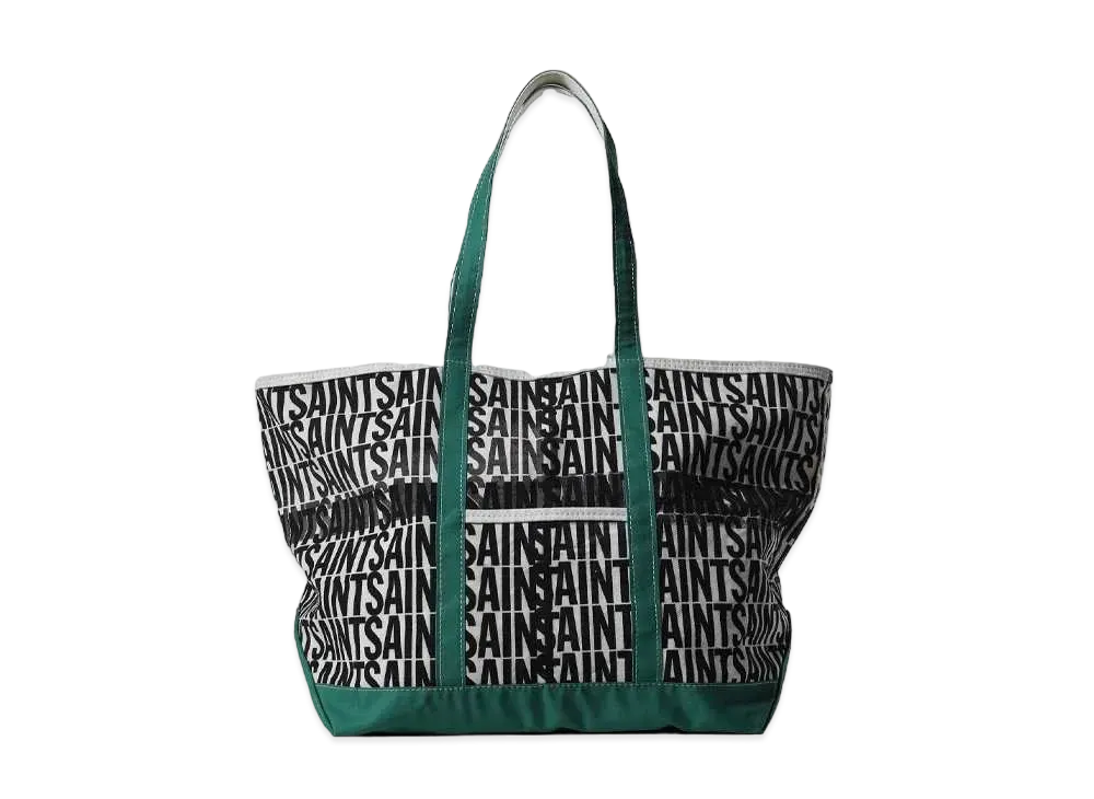 最終掲載 Mサイズ セントマイケル トートバッグ ネイビー 2024 SAINT MXXXXXX｜TOTE XL / SAINT｜NAVY｜2024秋冬 【8/31(土