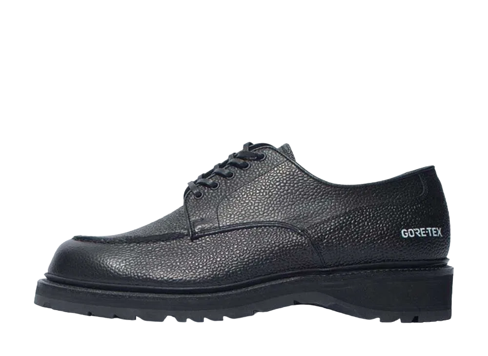 エフシーイー × リーガルシューアンドカンパニー ゴアテックス Uチップ シューズ "ブラックレザー"