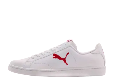 PUMA Smash Cat L "Puma White/Barbados Cherry"