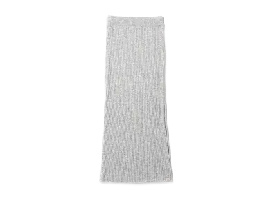 atmos pink Slit Knit Skirt "Gray"