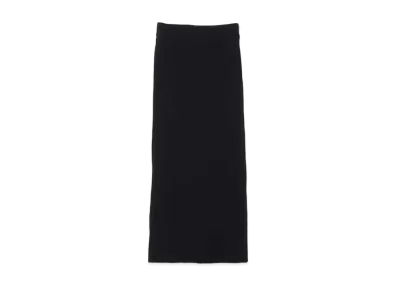 atmos pink Slit Knit Skirt "Black"