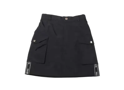 atmos pink Side Logo Cargo Mini Skirt "Black"