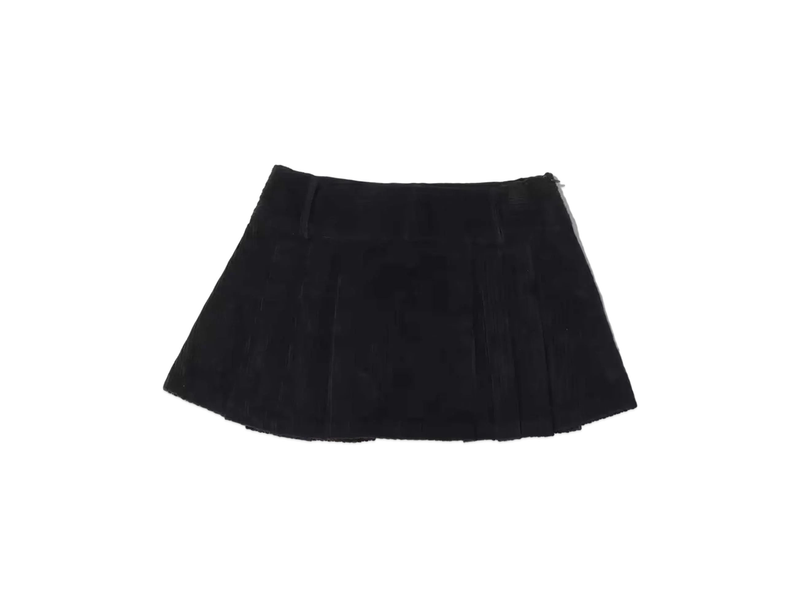 atmos pink Corduroy Miniskirt "Black"