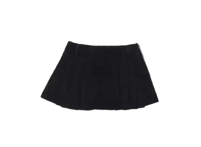 atmos pink Corduroy Miniskirt "Black"