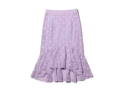 atmos pink Lace Mermaid Skirt "Purple"