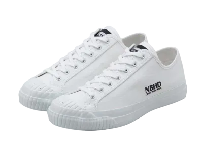 NEIGHBORHOOD × MOONSTAR GR Low Sneakers "White"