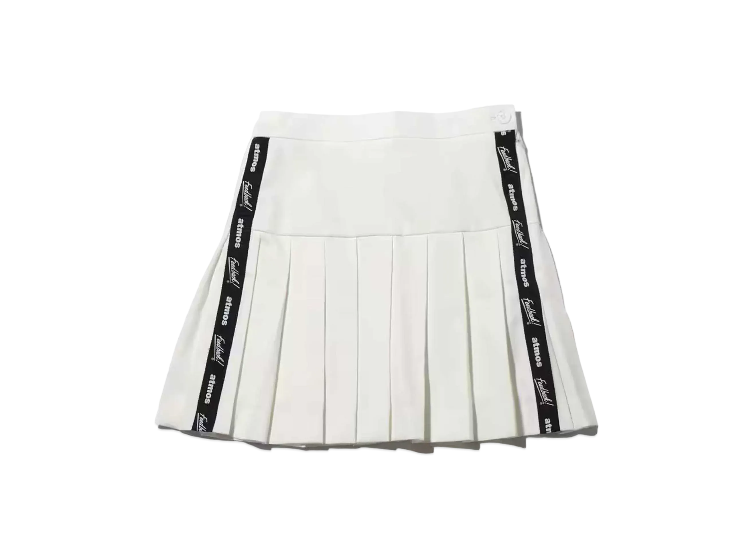 atmos pink x Feedback Pleated Skirt "White"
