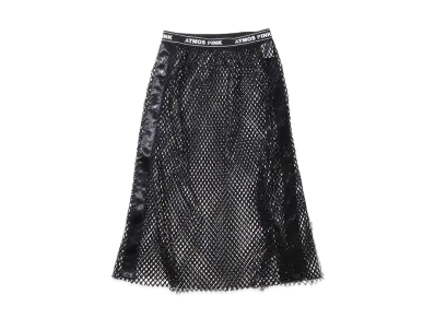 atmos pink Logo Mesh Skirt "Black"