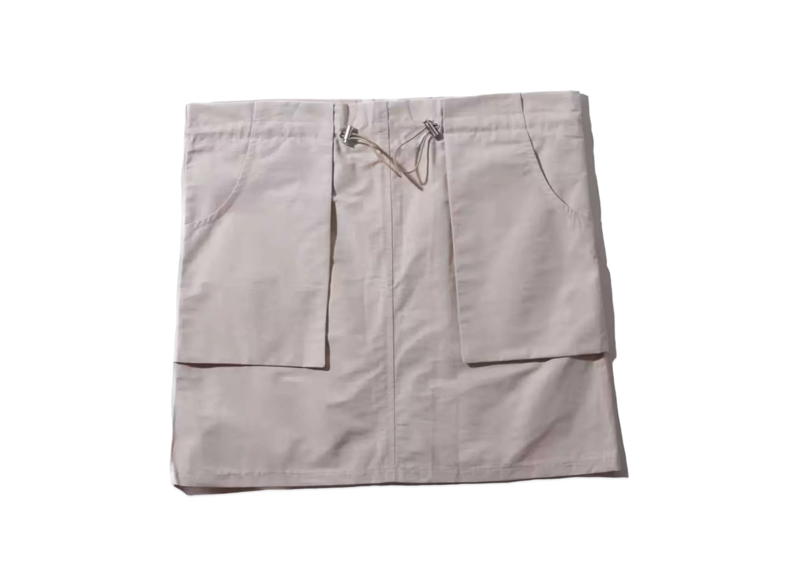 atmos pink Waist-Cinching Miniskirt "Beige"