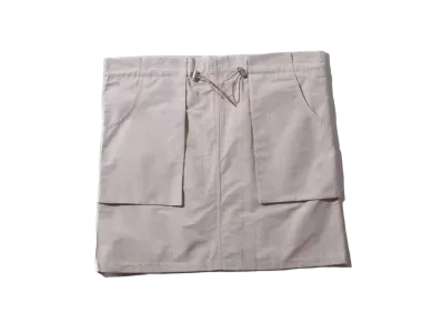 atmos pink Waist-Cinching Miniskirt "Beige"