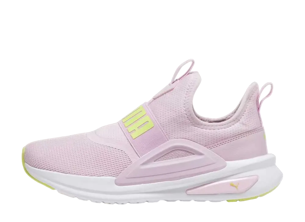 Puma Softride Enzo Evo Slip-On "Grape Mist/Electric Lime/Puma White"