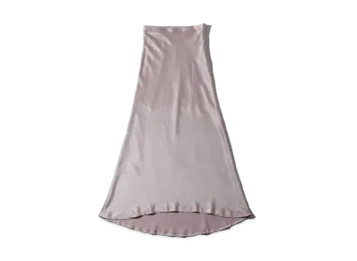 atmos pink Plain Satin Skirt "Pink"