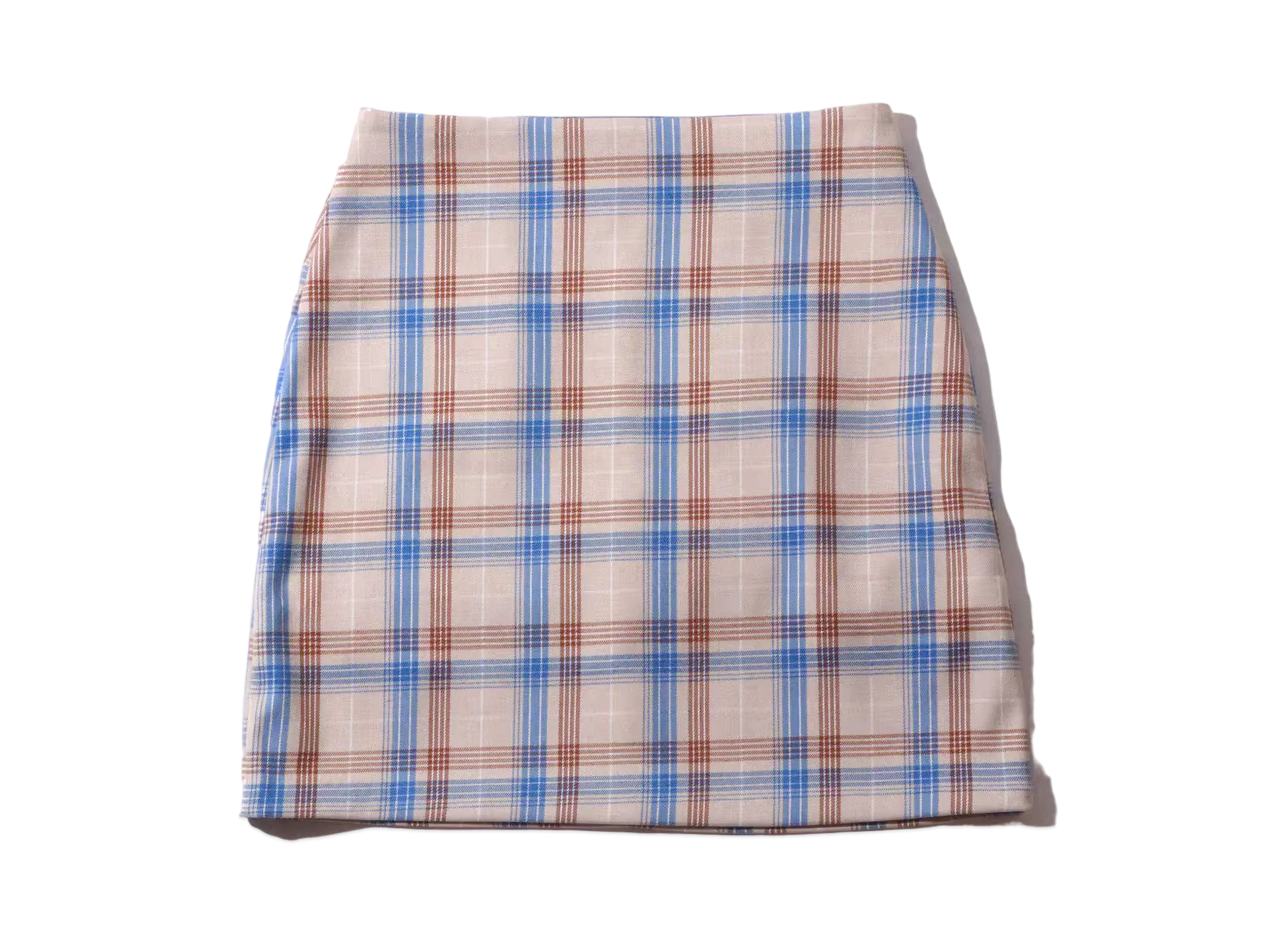 atmos pink Check Skirt "Beige"