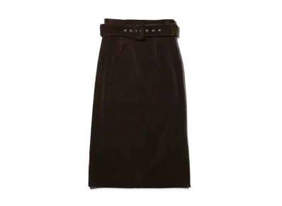 atmos pink Cordy Roy Pencil Skirt "Khaki"