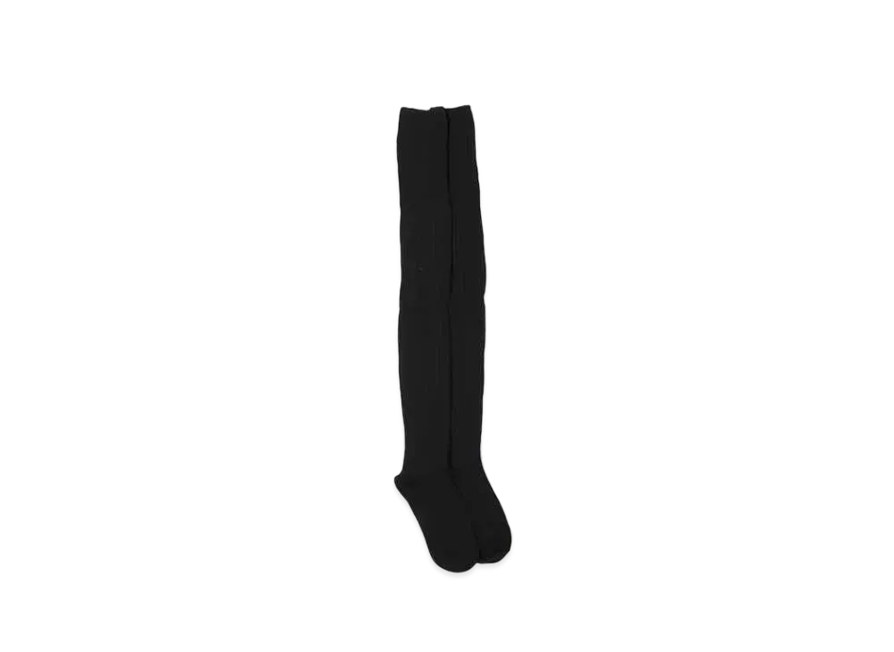 atmos pink Knee High Socks "Black"