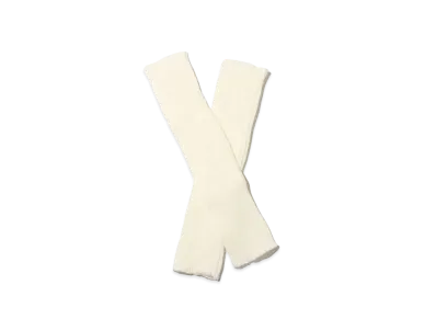 atmos pink Leg Warmers "White"