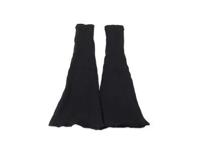 atmos pink Flare Leg Warmers "Black"