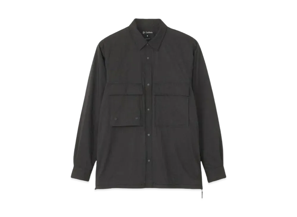 Goldwin Partex Double Cross Field Warm Shirt (Unisex) "Black"