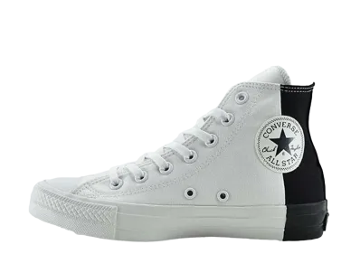Converse All Star 100 Monopanel Hi "White/Black"