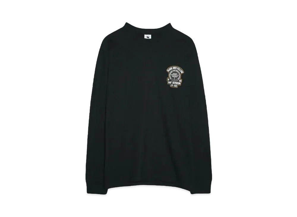 RATS EMBLEM LOGO L/S TEE "BLACK"