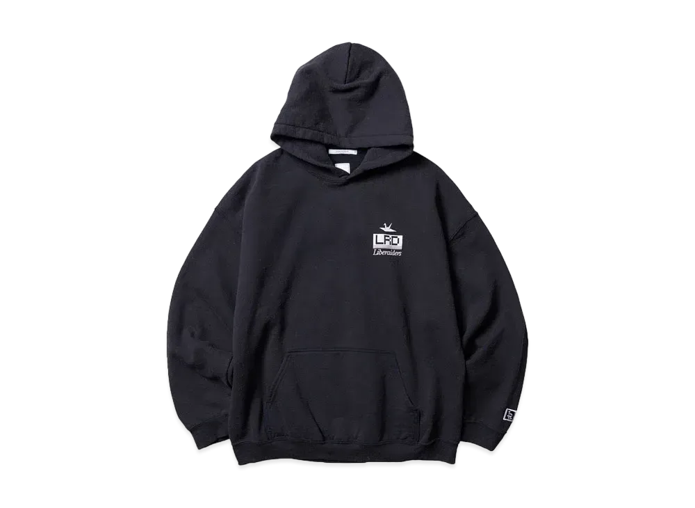 Liberaiders LRD LOGO HOODIE "BLACK"