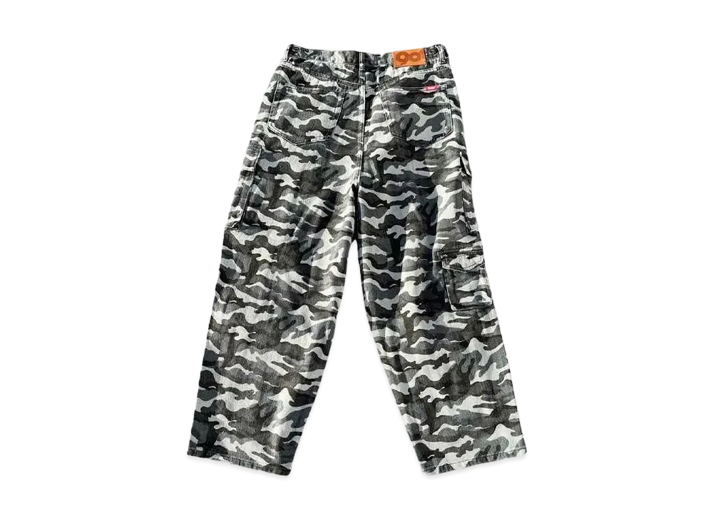 9090 Multi Pocket Cargo Pants "GRAY CAMO"