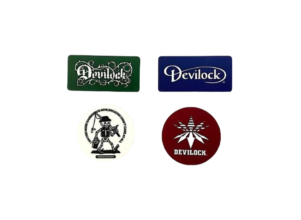DEVILOCK DEVILOCK STICKER SET "MULTI"