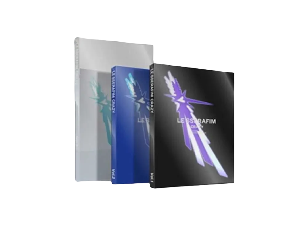 LE SSERAFIM 4th Mini Album 'CRAZY' STANDARD Ver. (RANDOM) "ランダム"