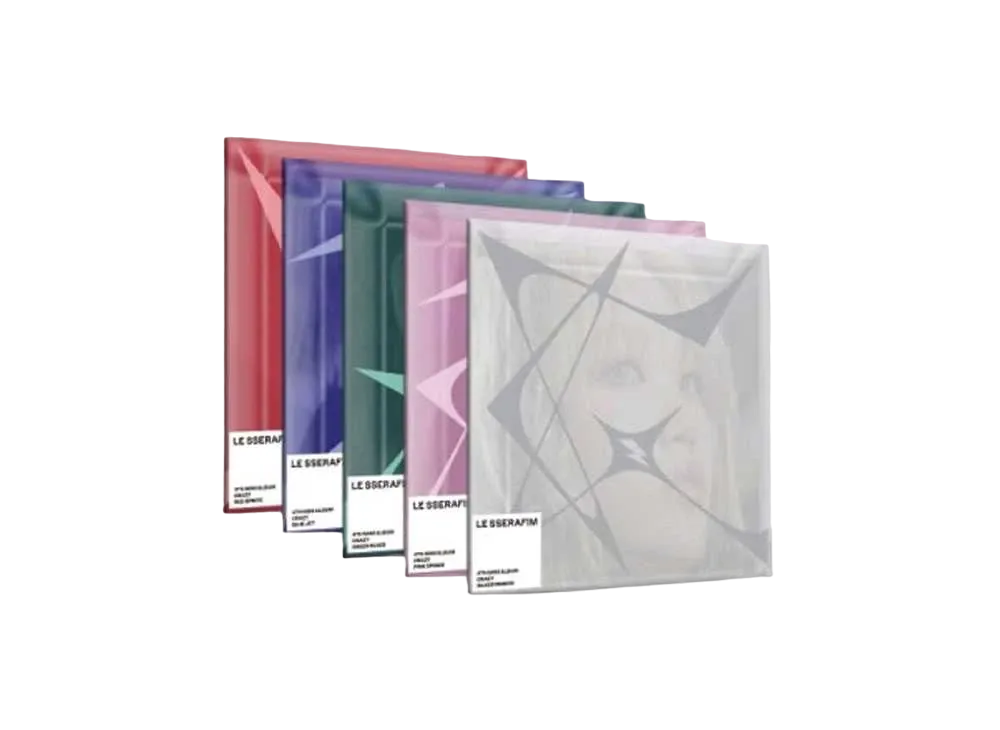 LE SSERAFIM 4th Mini Album 'CRAZY' COMPACT Ver. (RANDOM) "ランダム"