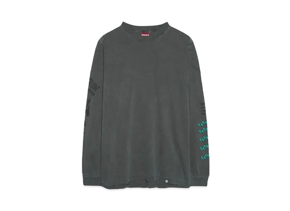 Hide and Seek Collage L/S Tee(24aw) "D-BLACK"