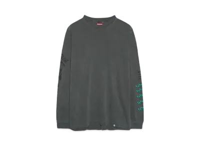 Hide and Seek Collage L/S Tee(24aw) "D-BLACK"