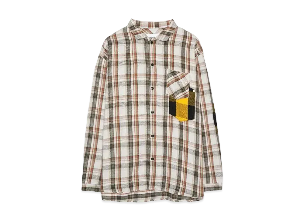 Whiz Limited PLANE SHIRT "BEIGE"