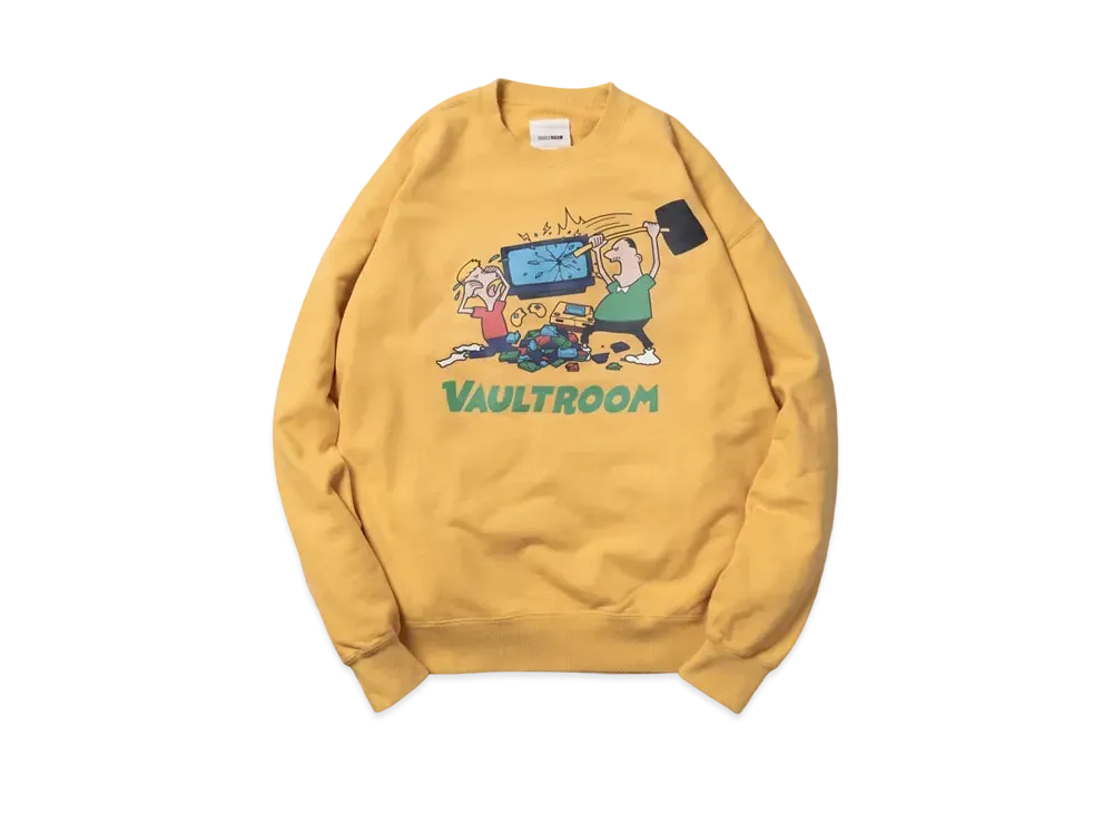 VAULTROOM Game Crash Vintage Crewneck 