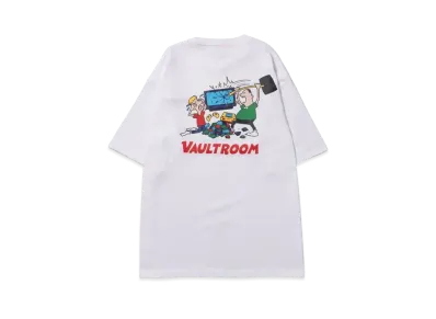 VAULTROOM Game Crash Tee "White"